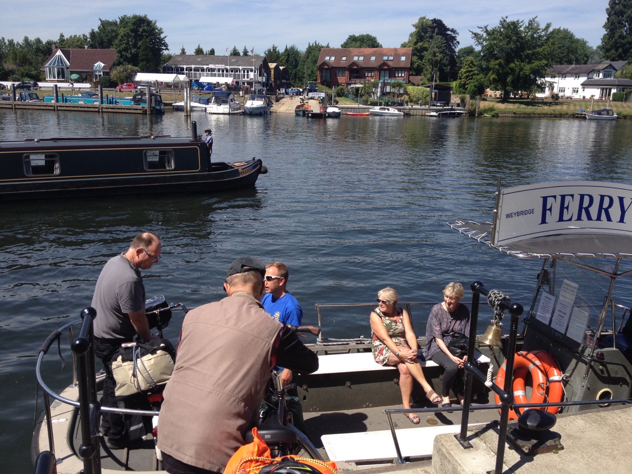 The Shepperton ferry (ring the bell!): Spokes 6, 6-7