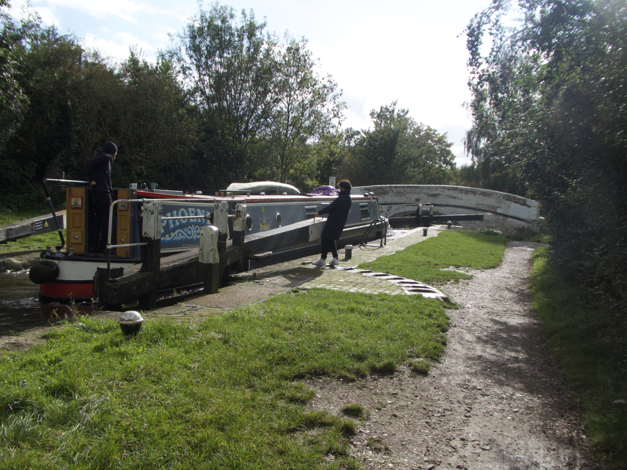 Springwell Lock, Harefield; Grand Union canal