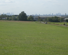 London panorama from Hainault Country Park: Romford link N