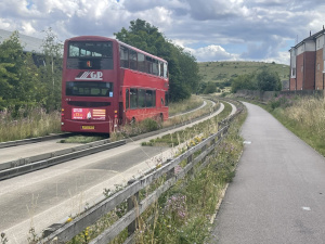 NCN 606, footpath and busway; the future of travel?